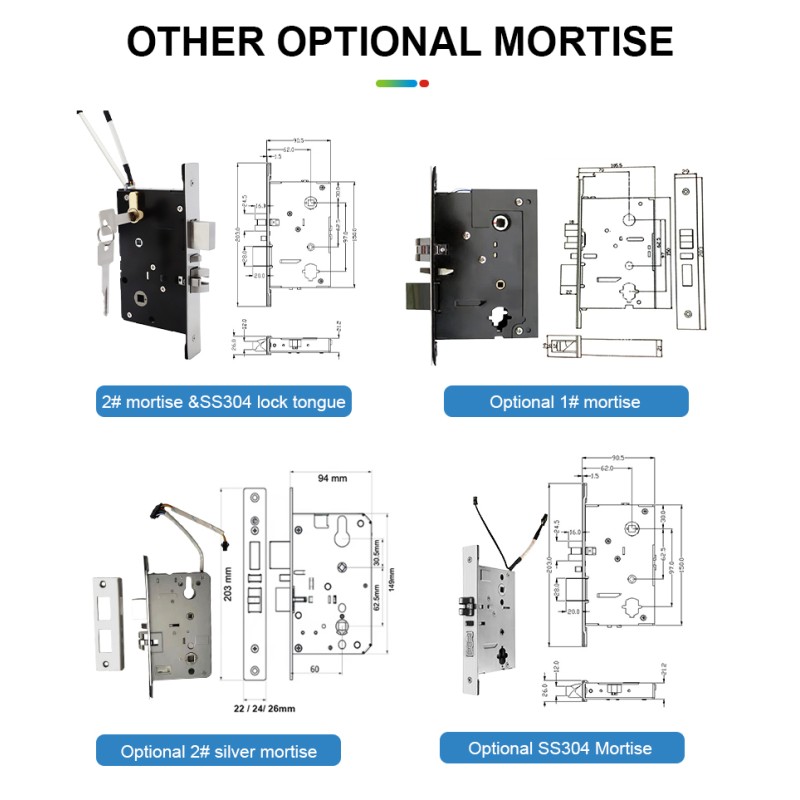 RF521 Electronic RFID hotel lock Smart lock