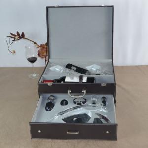 China Deluxe Wine Accessories Gift Box With Cordless Design Electric Polyresin Wine Opener factory