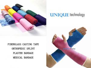 China Medical Orthopedic Fixation Cast Orthopedic Casting Tape Colorful Bandage factory