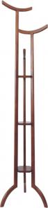 China Wood Guestroom Hotel Coat Rack Smooth finished 430*430*H1780mm factory