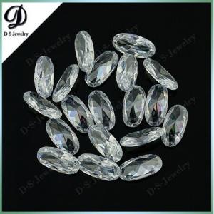 China factory price oval cut loose Crystal Beads For Jewelry factory