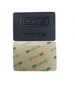 China Identifiable Leather Garment Tags , Leather Jeans Patch Self Adhesive Tape Finishing factory