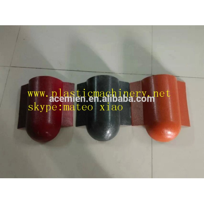 chinese popular plastic rooftop tile