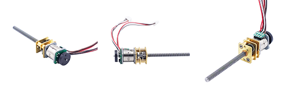 High Precision 3V Micro Gear Stepper Motor 2 Phase 4 Wire With Gear Box