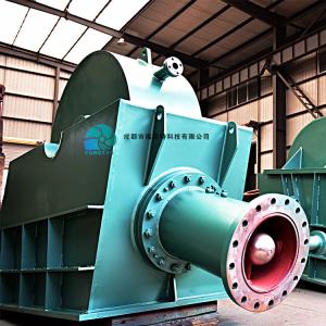 China 1MW 3MW High Water Head Pelton Turbine Generator For Hydro Power Project on sale
