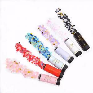 China Wholesale wedding birthday party decoration party confetti cannons colors gender reveal confetti party poppers cannons on sale