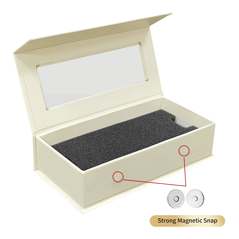 Matt Lamination Custom Jewel Wedding Ring Packaging Magnetic Boxes with Inserts