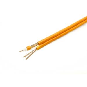 Buy cheap Kx6+2Alim Coax Combo With 0.75mm2 Power Bulk CCTV Cable Orange PVC 7*0.2 from wholesalers