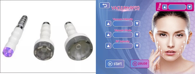 Negative Pressure Radio Frequency Device Fat Suction Reduction Power Shape Slimming Loose Weight Machine