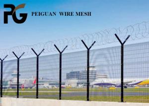 China Corrosion Resistant Concertina Coil Fencing , Iron Wire Prison Security Fence factory