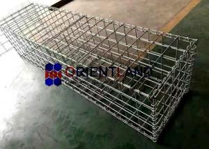 China Small Galvanized Welded Gabion Baskets Gabion Wall Fence 4.0mm 5.0mm Wire Gauge factory