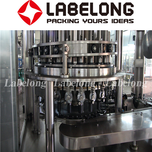 5000BPH Carbonated Drink Bottling Machine , RFC-BC Soda Bottle Filling Machine