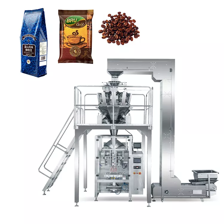 High End Full Automatic Granule Packaging Machine For Beans Sugar Rice