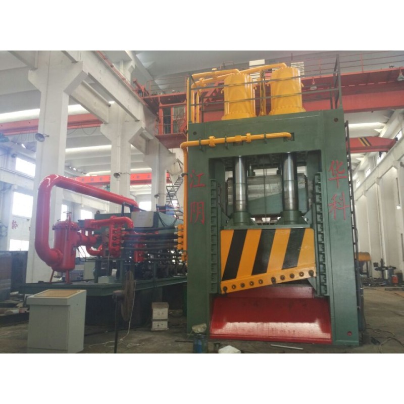 Plc Automatic Control Scrap Metal Shearing Machine Remote Contols Preload Table