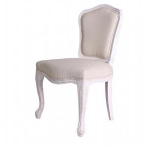 China French style upholstered vintage wedding chair and event chair supplies for sales and wood chair factory