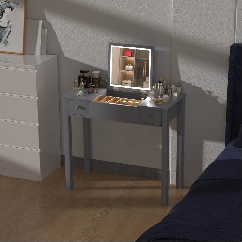 LED light Makeup Dressing Tables E1 With Mirror