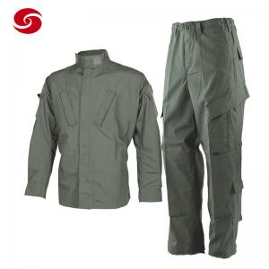 China Olive Green Sarge Sodier Military Police Uniform Army Tactical Mens Suit Uniform factory