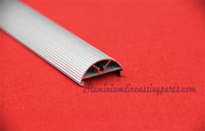China Silver Anodize Aluminum Alloy Extruded Profiles Of LED Fluorescent Tube For Daylight & Sunlight Lamp factory