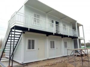China Fast Assembly Prefabricated Shipping Container Houses , 20ft / 40ft Shipping Container Home factory
