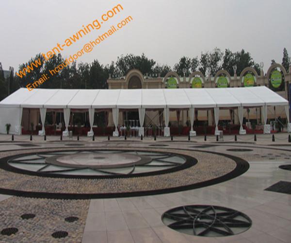 China Different Sizes Custom-made Party Tent Temporary Aluminum Waterproof  Event Marquees factory