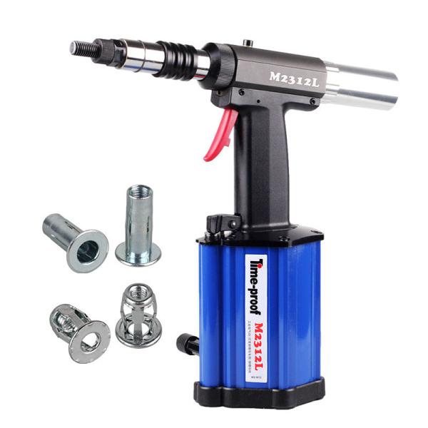 Split Nuts M3 - M12 Pneumatic Rivet Setter 16mm Stroke