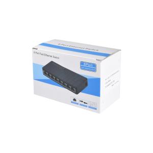 China 8 Port Ethernet Network Switch 10/100M RJ45 8 Port Ethernet Network Switch for Network ISP FTTH factory