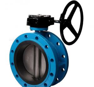 China Corrosion Preventive Disc Type Dn150 Butterfly Valve Flange Type factory