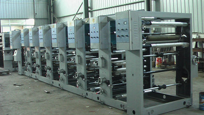 Automatic Continuous Gravure Printing Machine , Plastic Printing Press