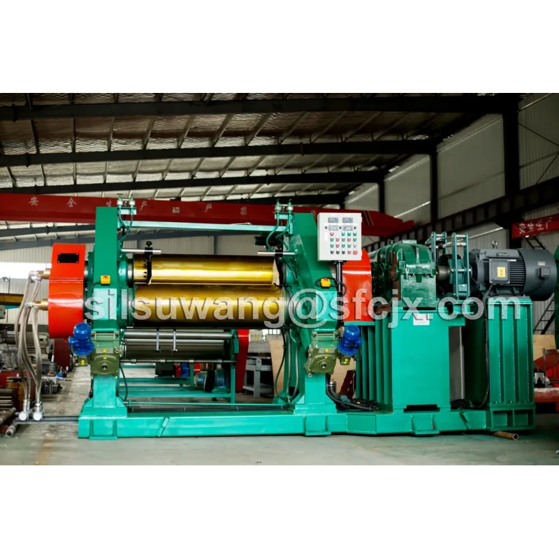 Automatic Grade CE Certified Two Roller Calender 2 Roller Calender Mill