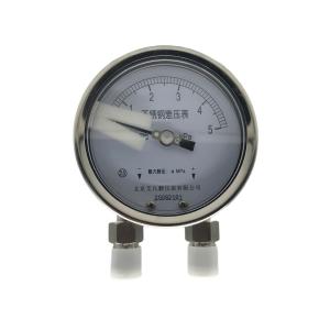 China ODM Customizable All Stainless Steel High Static Pressure Differential Pressure Gauge factory