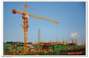 China Self Erecting Construction Tower Crane With Steel Structure 4.25 - 80 m/min Hoisting Speed factory