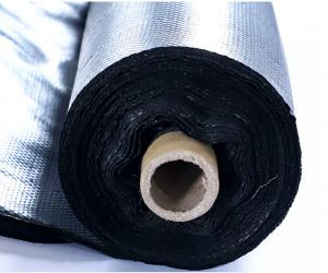 China Landscape Pe Woven Geotextile Fabric Ground Cover 50-100gsm For Weed Control factory