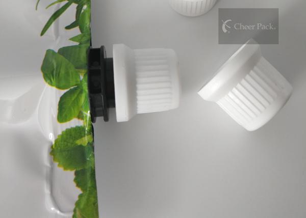 China 15 Mm Plastic Twist Spout Cap PE Material For Hand Soap Pouch , OEM ODM Service factory