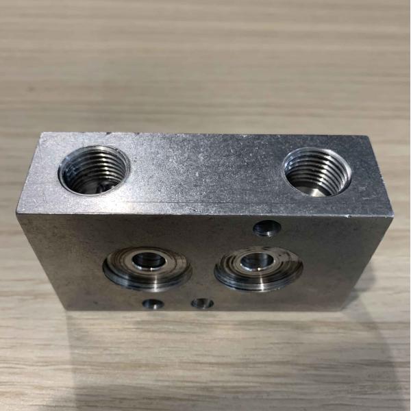 Profile 6063 T3 Aluminum Stamping Parts With Hole Position