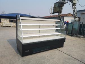 China Plug In Open Display Cooler With Brilliant Condensing Unit factory