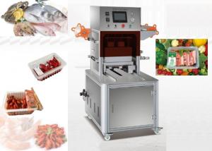 China Vacuum Modified Atmosphere Packaging Machine Food Tray Sealer 2200boxes Hour on sale