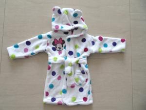 China baby girl bath robes,baby coral fleece baby clothings,disney baby robes on sale