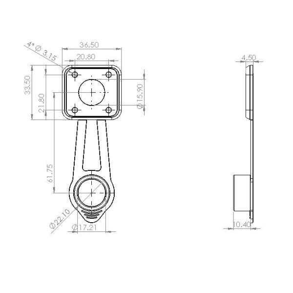 M19 IP67 Power Connector Multiple 5 Pin Socket Connector Waterproof RoHS