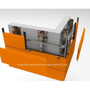 China Aluminum Bracket Cladding Support System Wall Mounted Stone Cladding System factory