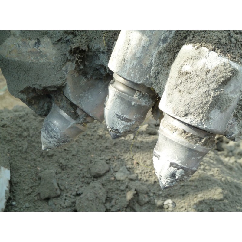 3050 Rock Bullet Teeth Forging Processing Type Round Shank Chisel
