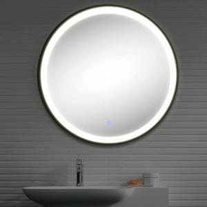 China 4mm Bathroom Vanity Wall Mounted Mirror 1.18 With LED Lighting on sale