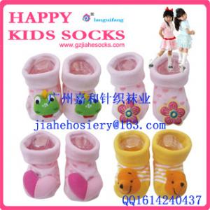 China New Design Cute Softable Baby Socks Designed Socks Manufacturer on sale
