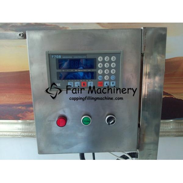 6BPM 2.8kw Liquid Filling And Capping Machine , 0.6mpa Lubricant Oil Filling Machine