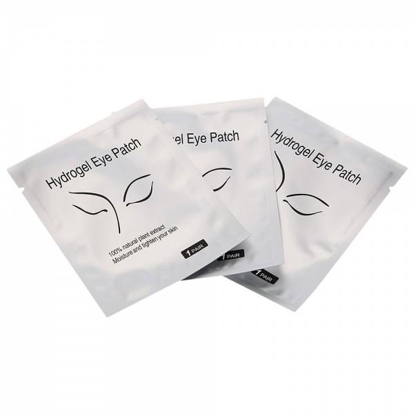 China lint free eye patch for eyelash extension, hydrogel eye pads factory