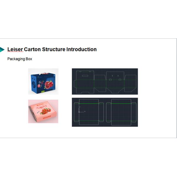 Hand Carry Vegetable Corrugated Boxes Matt Lamination White Rectangle