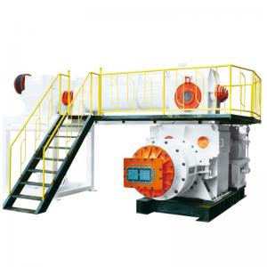 China Double Stage Vacuum Extruder Clay Brick JKY75 Automatic Brick Making Machine on sale
