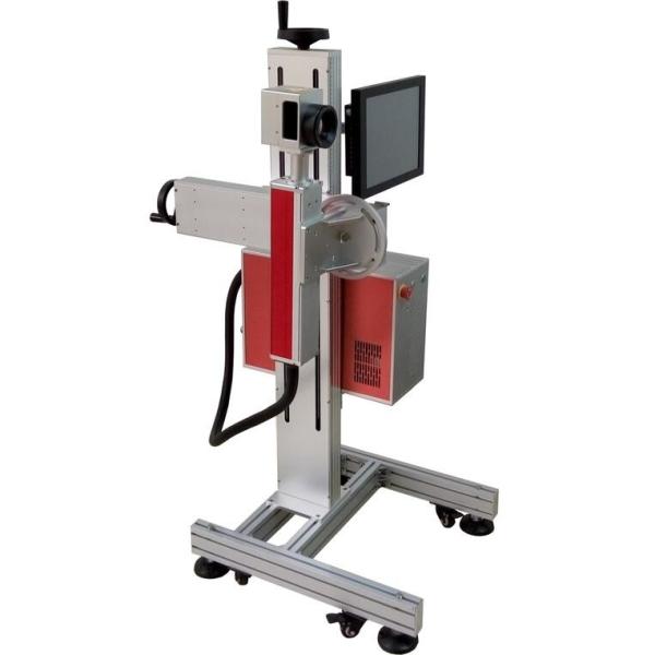 China Automatic Expiry Date Laser Coding Machine For Bottle Can factory