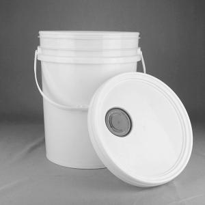 China 5 Gallon 20 Litre Automotive Lubricants Plastic Bucket With Grease Cap factory