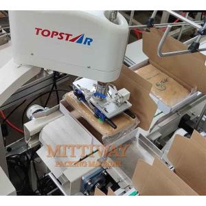 China Automatic Robot Bag Case Packer Adjustable Operating Speed on sale