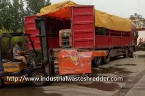 China Durable Scrap Crushing Machine , Loose / Baled Type Diaper Recycling Machine on sale
